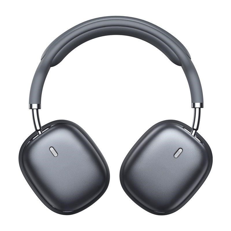 Baseus Bowie H2 TWS bezdrátová sluchátka přes hlavu Bluetooth 5.2,  šedá2 