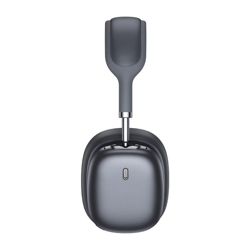 Baseus Bowie H2 TWS bezdrátová sluchátka přes hlavu Bluetooth 5.2,  šedá3 