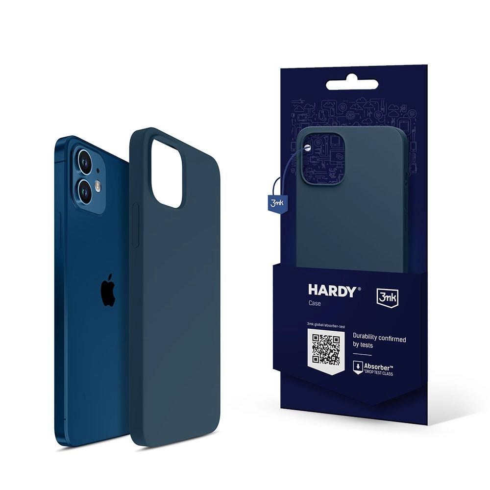 3mk Hardy Silicone MagCase pro Apple iPhone 12, Sierra Blue0 