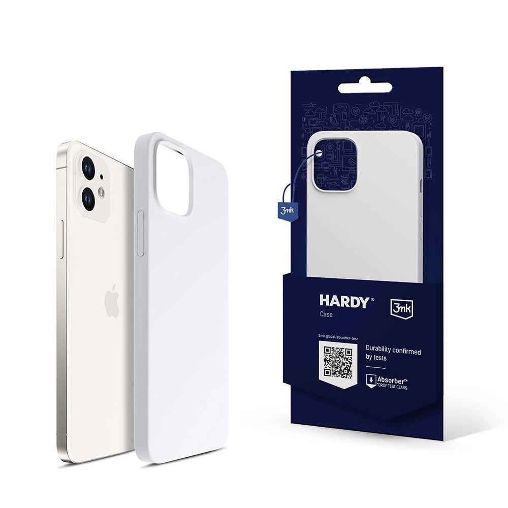 3mk Hardy Silicone MagCase pro Apple iPhone 12, White0 