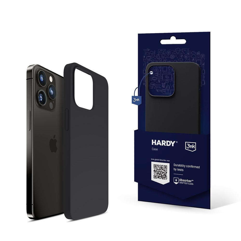 3mk Hardy Silicone MagCase pro Apple iPhone 14 Pro,  Graphite0 