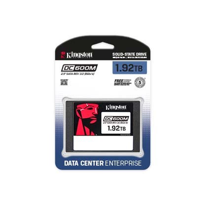 Kingston SSD 2TB (1920G) DC600M (Entry Level Enterprise/ Server) 2.5” SATA2 