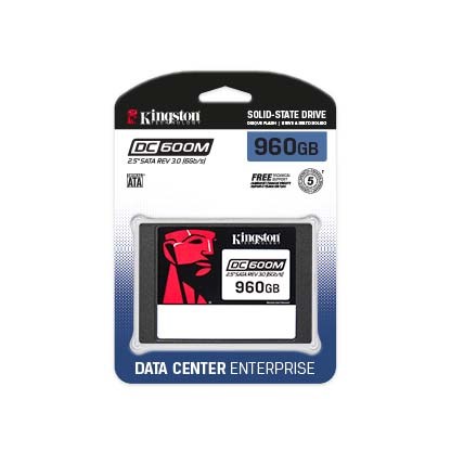 Kingston SSD 1TB (960G) DC600M (Entry Level Enterprise/Server) 2.5” SATA BULK1 