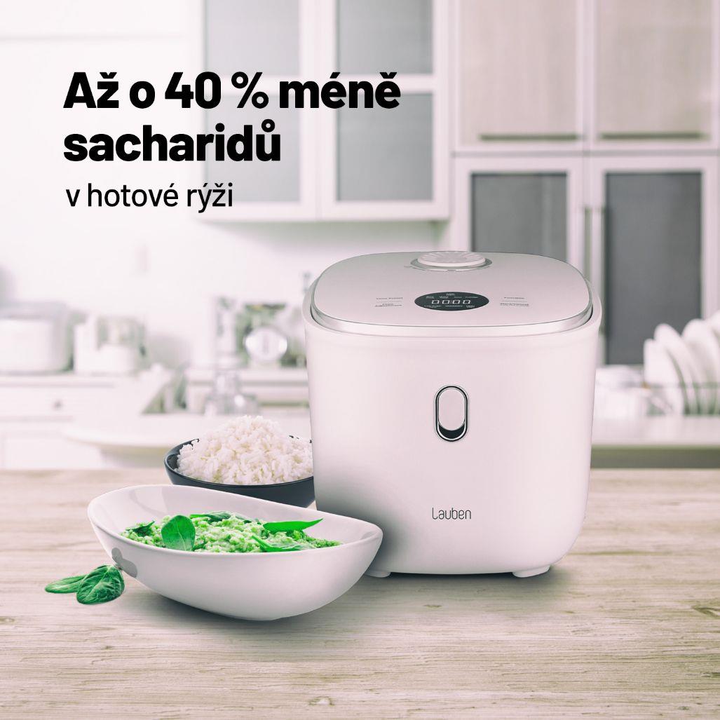 Lauben Low Sugar Rice Cooker 3000WT - rýžovar6 