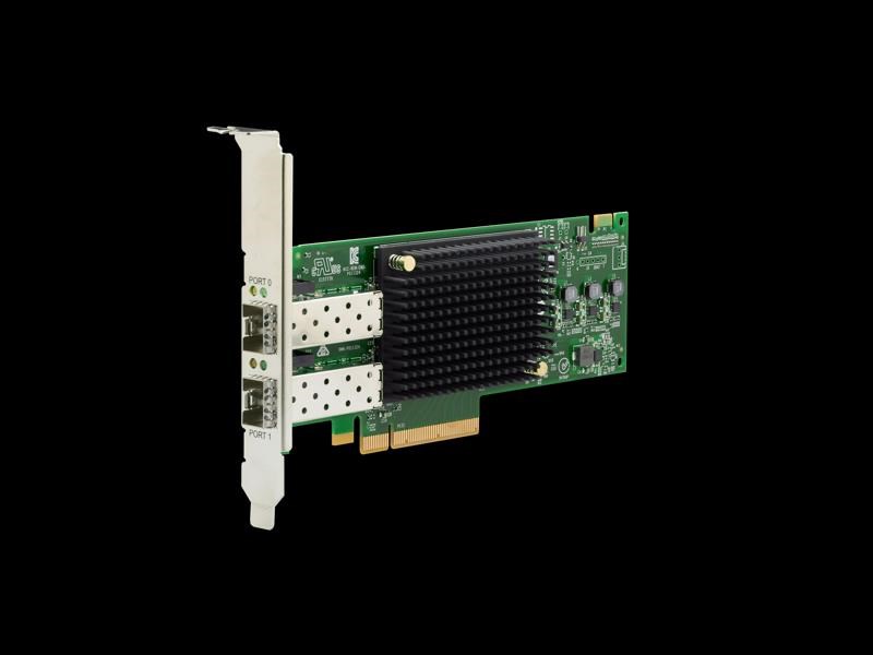 HPE SN1610E 32Gb 2-port Fibre Channel Host Bus Adapter RENEW R2J63A (no transceivers)0 