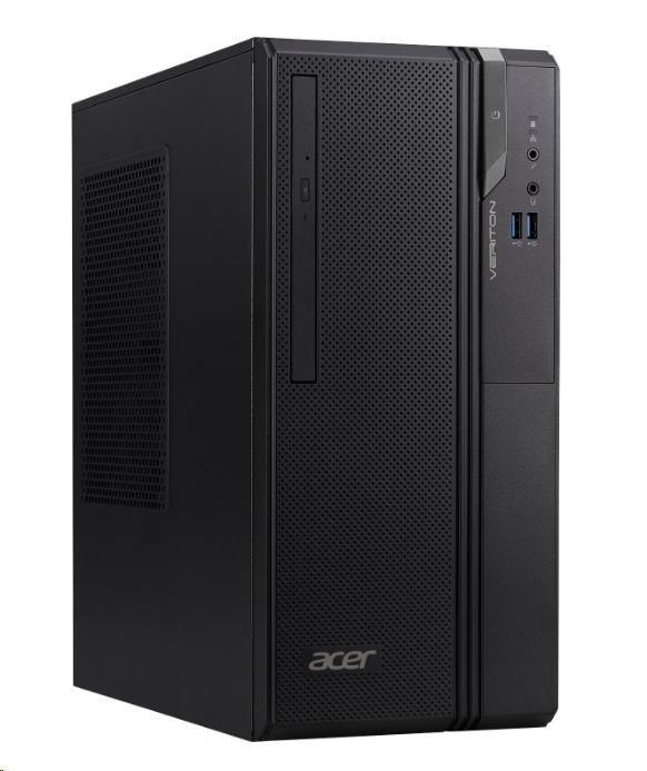 ACER PC Veriton M6680G,  i5-11400, 8GB, 256GB M.2 SSD,  DVD±RW, Intel UHD, W10P/ W11P, Black0 