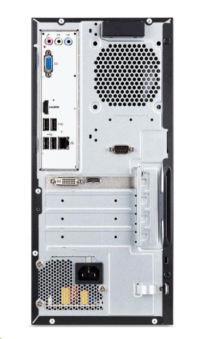 ACER PC Veriton M6680G,  i5-11400, 8GB, 256GB M.2 SSD,  DVD±RW, Intel UHD, W10P/ W11P, Black2 