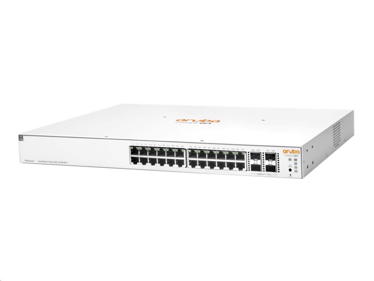 10 x HPE Networking Instant On Switch 24p Gigabit CL4 PoE 4p SFP+ 195W 1930   ( JL683B )0 