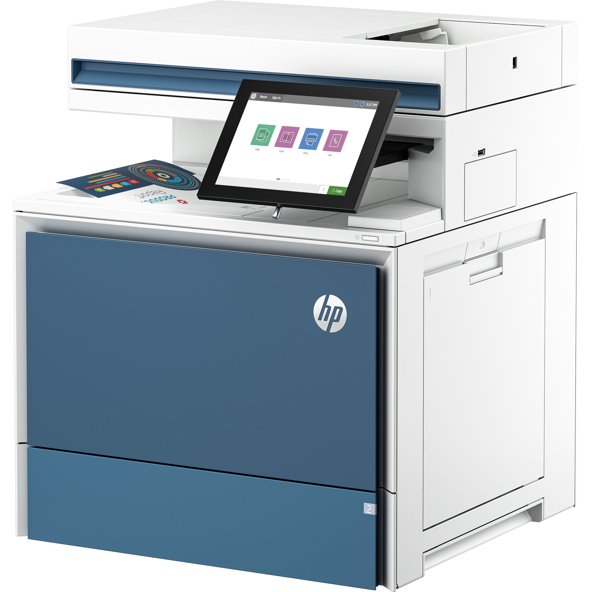 HP Color LaserJet Enterprise MFP 5800dn (A4,  43 strán za minútu,  USB 3.0,  Ethernet,  Tlač/ skenovanie/ kopírovanie,  obojst2 