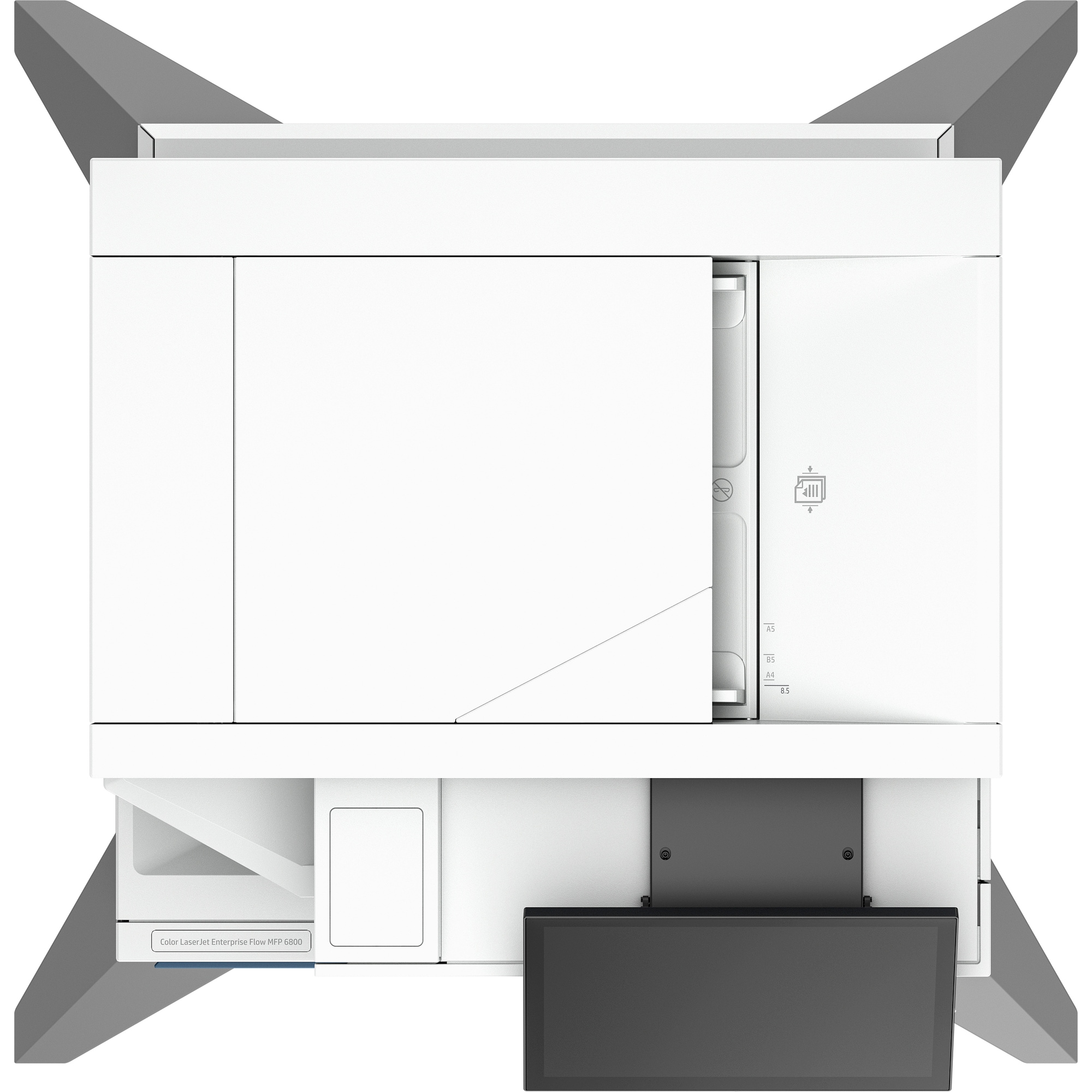 HP Color LaserJet Enterprise Flow MFP 6800zfsw (A4,  52 strán za minútu,  USB 3.0,  Ethernet,  tlač skenovanie kopírovanie, 1 