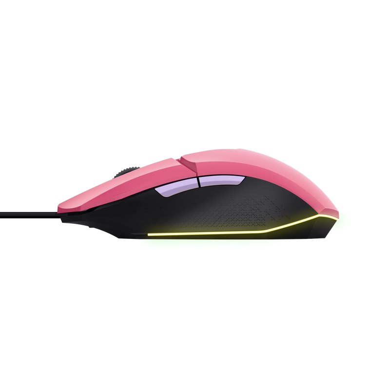 TRUST myš GXT 109P FELOX Gaming Mouse,  optická,  USB,  růžová2 