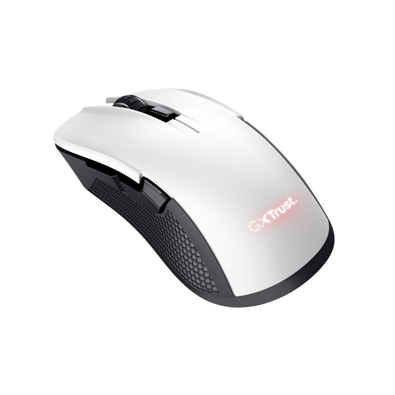 TRUST myš GXT 923W YBAR Gaming Wireless Mouse,  optická,  USB,  bílá0 