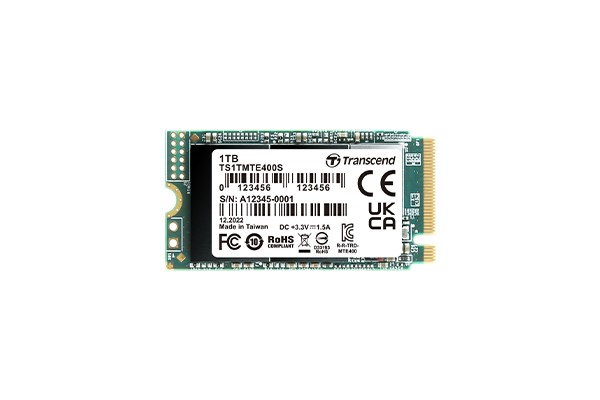 TRANSCEND SSD 400S 256GB,  M.2 2242, PCIe Gen3x4,  NVMe,  3D TLC,  bez DRAM0 