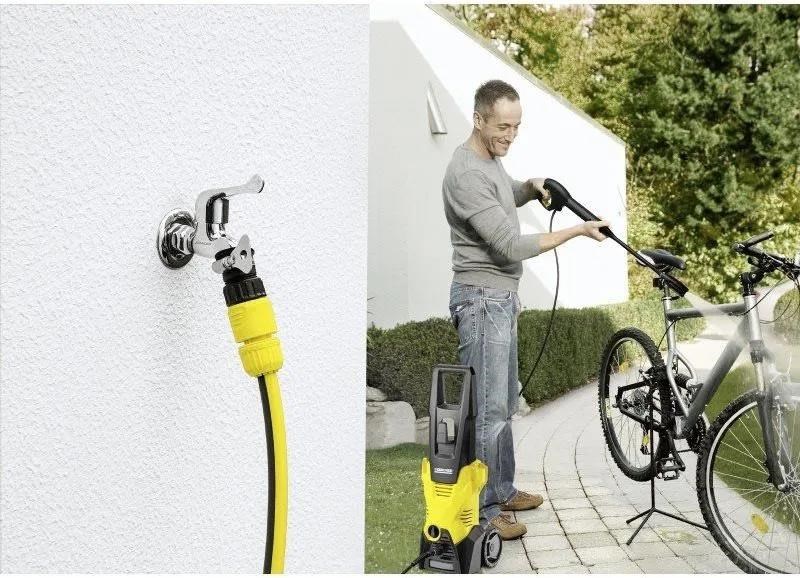 Karcher K 3 vysokotlaký čistič,  1600 W,  120 bar,  380 l/ h,  přenosný,  rotační tryska,  regulace tlaku3 