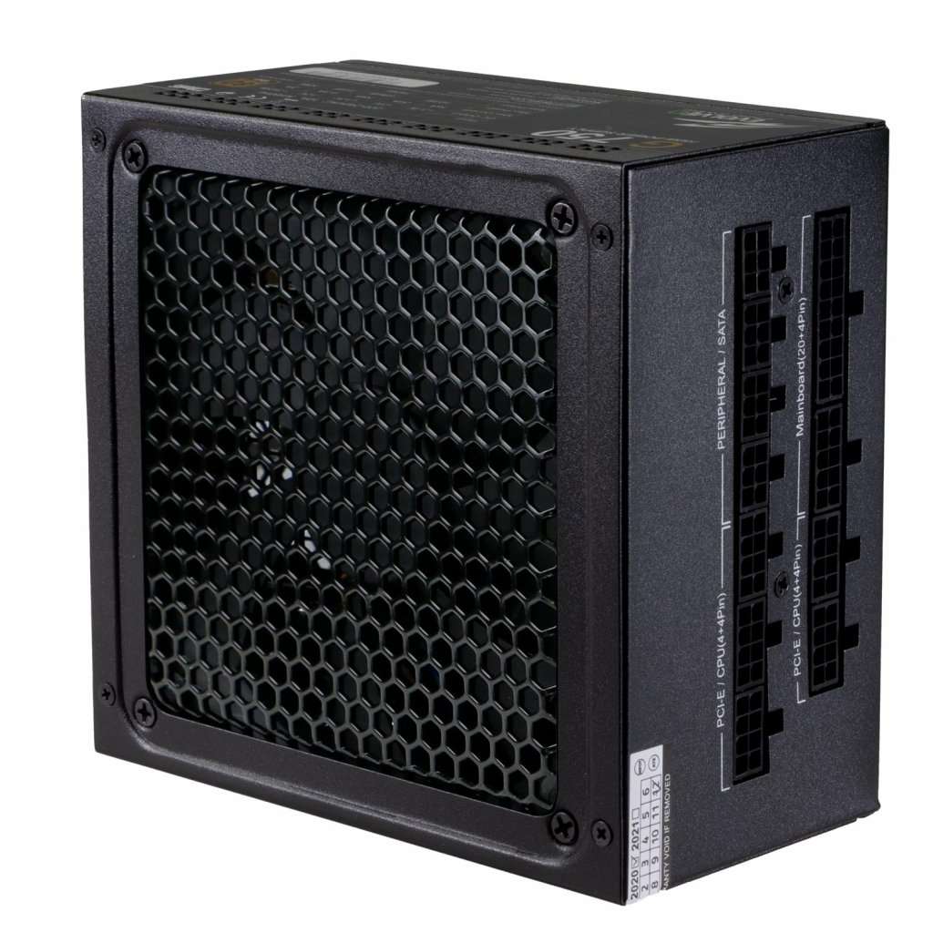 EVOLVEO G1000 PCIe 5.0,  zdroj 1000W,  ATX 3.0,  80+ GOLD,  90% účinnost,  aPFC,  140mm ventilátor,  retail3 