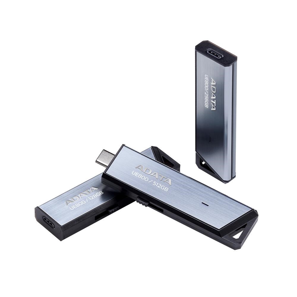 ADATA Flash Disk 256GB UE800,  USB 3.2 USB-C,  Elite drive,  šedá1 
