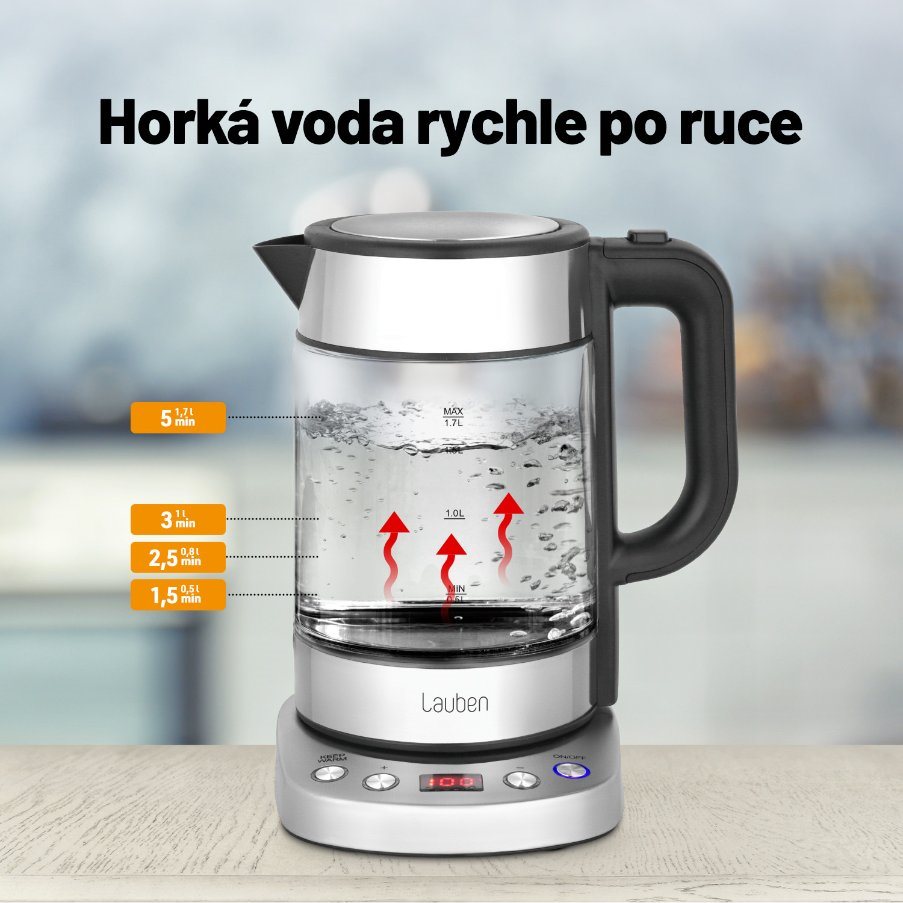 Lauben Electric Kettle EK17GS2 