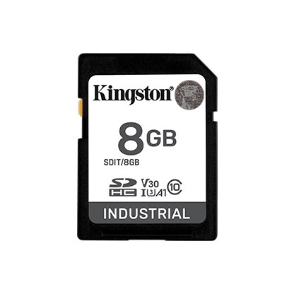 Kingston SDHC karta 8GB Industrial pSLC0 