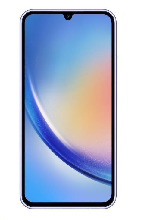 Samsung Galaxy A34 (A346),  8/ 256 GB,  5G,  fialový,  CZ distribuce1 