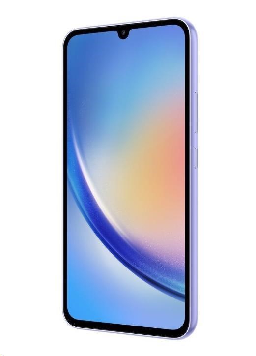 Samsung Galaxy A34 (A346),  8/ 256 GB,  5G,  fialový,  CZ distribuce3 