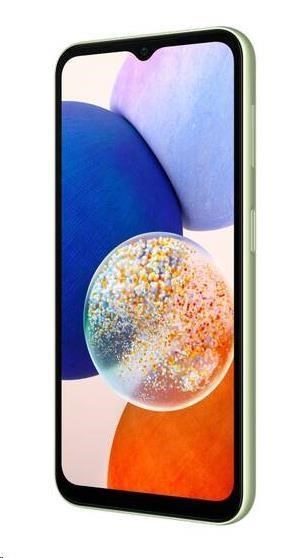 Samsung Galaxy A14 (A146),  4/ 128 GB,  5G,  zelený,  CZ distribuce3 