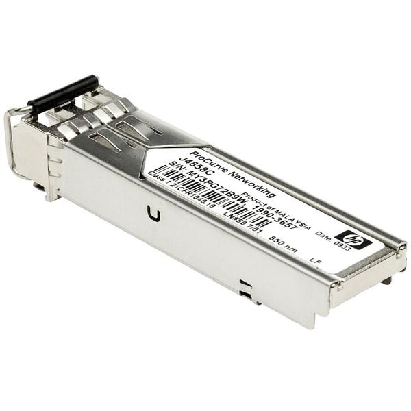 SFP transceiver 155Mbps,  100BASE-FX,  MM,  2km,  1310nm (LED),  LC duplex,  0 až 70°C,  3, 3V,  HP kompatibilní1 