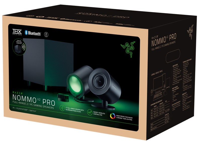 RAZER NOMMO V2 PRO/ 2.1/ Čierna3 
