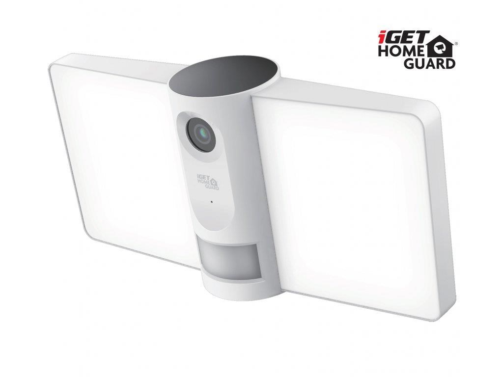 iGET HOMEGUARD HGFLC890 - Wi-Fi venkovní IP FullHD kamera s LED osvětlením,  bílá0 