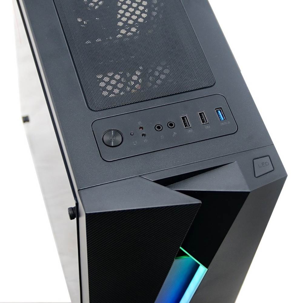 AEROCOOL skříň Bolt Mini,  Micro tower,  1x USB 3.0,  2x USB 2.0,  2x audio,  bez zdroje1 