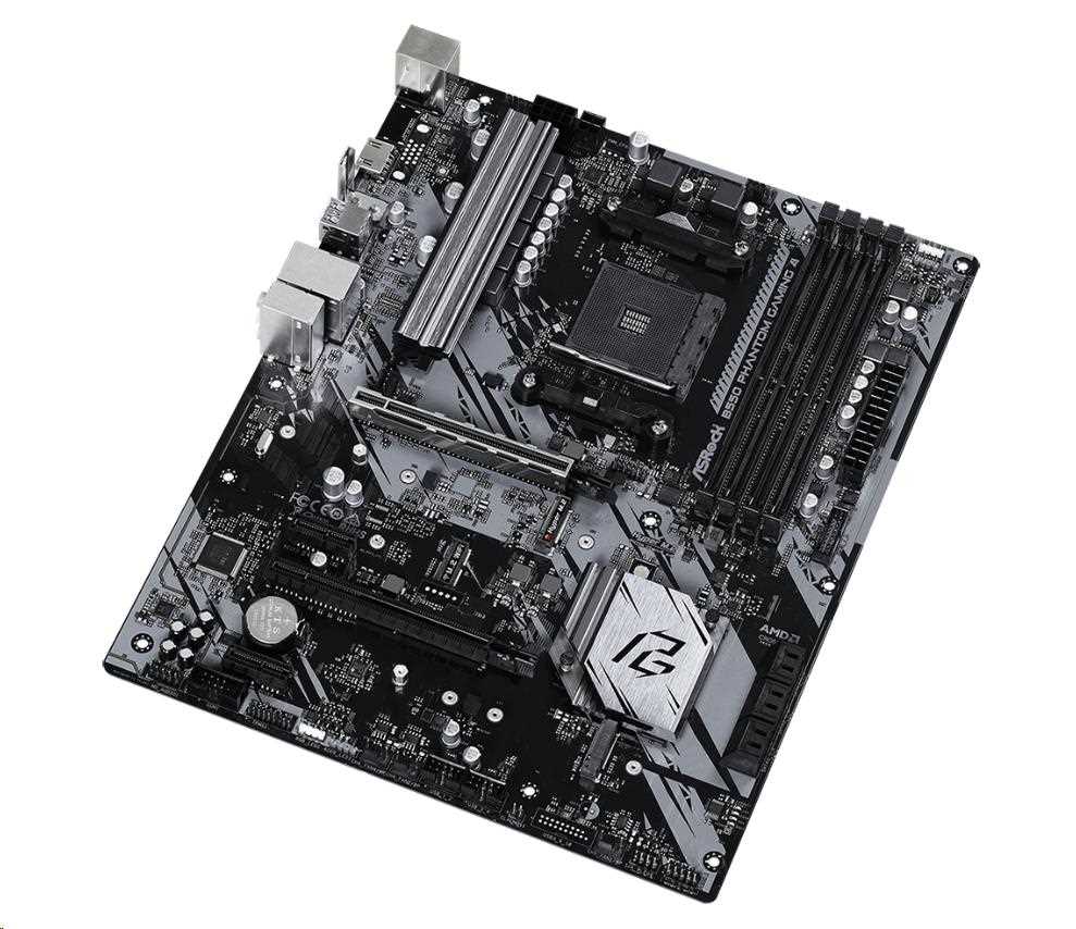 BAZAR - ASRock MB Sc AM4 B550 Phantom Gaming 4, AMD B550, 4xDDR4, HDMI - Po opravě (Bez příšlušenství)0 