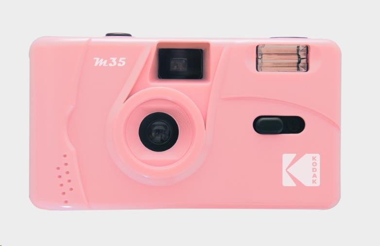 BAZAR - Kodak M35 reusable camera PINK - Poškozený obal (Komplet)0 