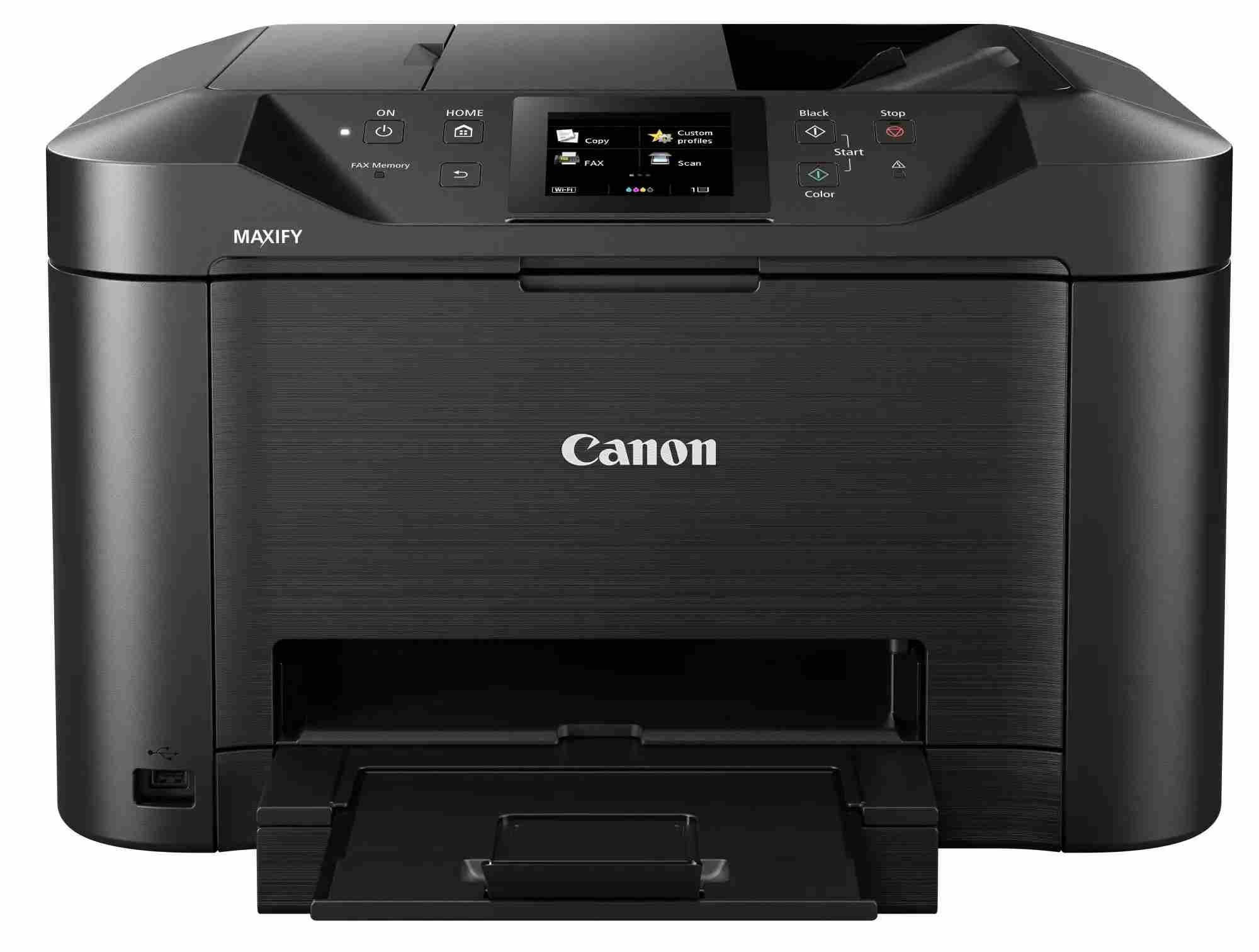 Canon MAXIFY MB5150 - barevná,  MF (tisk, kopírka, sken, fax, cloud),  duplex,  ADF,  USB, LAN, Wi-Fi0 
