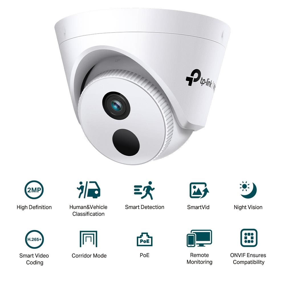 TP-Link VIGI C420I(4mm), 2MP, Turret, PoE, IR 30m1 