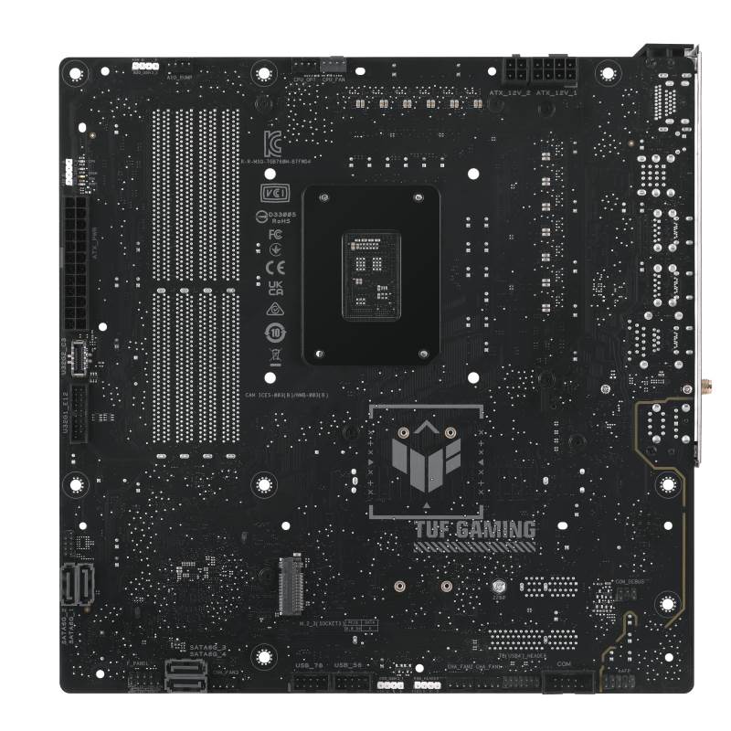 ASUS MB Sc LGA1700 TUF GAMING B760M-BTF WIFI D4,  Intel B760,  4xDDR4,  1xDP,  1xHDMI,  WI-FI4 