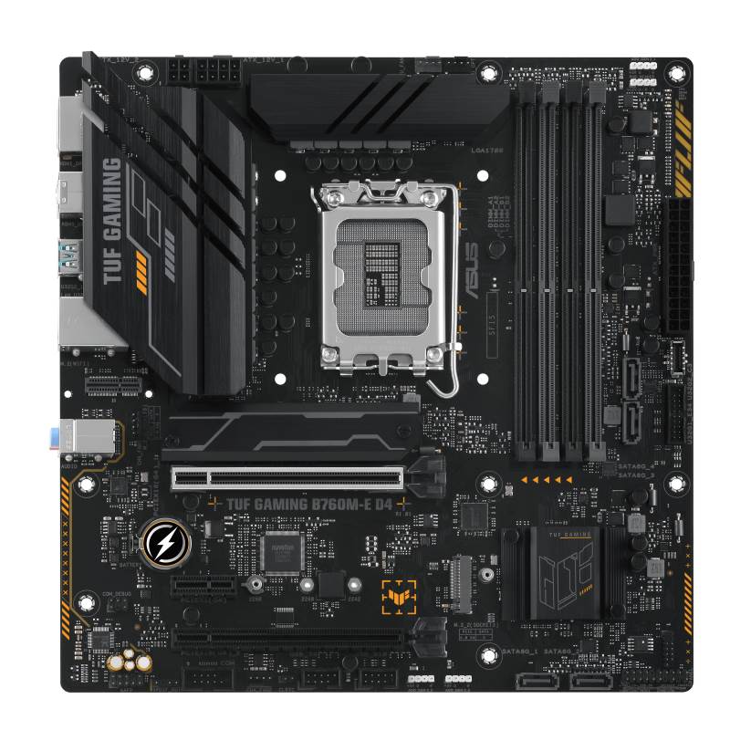 ASUS MB Sc LGA1700 TUF GAMING B760M-E D4,  Intel B760,  4xDDR4,  1xDP,  1xHDMI,  mATX0 