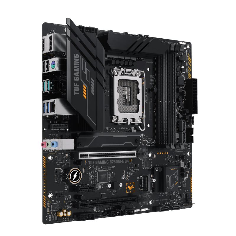 ASUS MB Sc LGA1700 TUF GAMING B760M-E D4,  Intel B760,  4xDDR4,  1xDP,  1xHDMI,  mATX1 