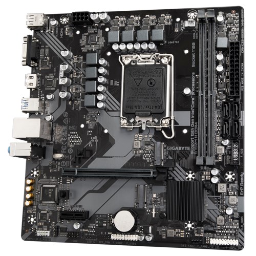 GIGABYTE MB Sc LGA1700 B760M H DDR4,  Intel B760,  2xDDR4,  1xHDMI,  1xVGA,  mATX3 