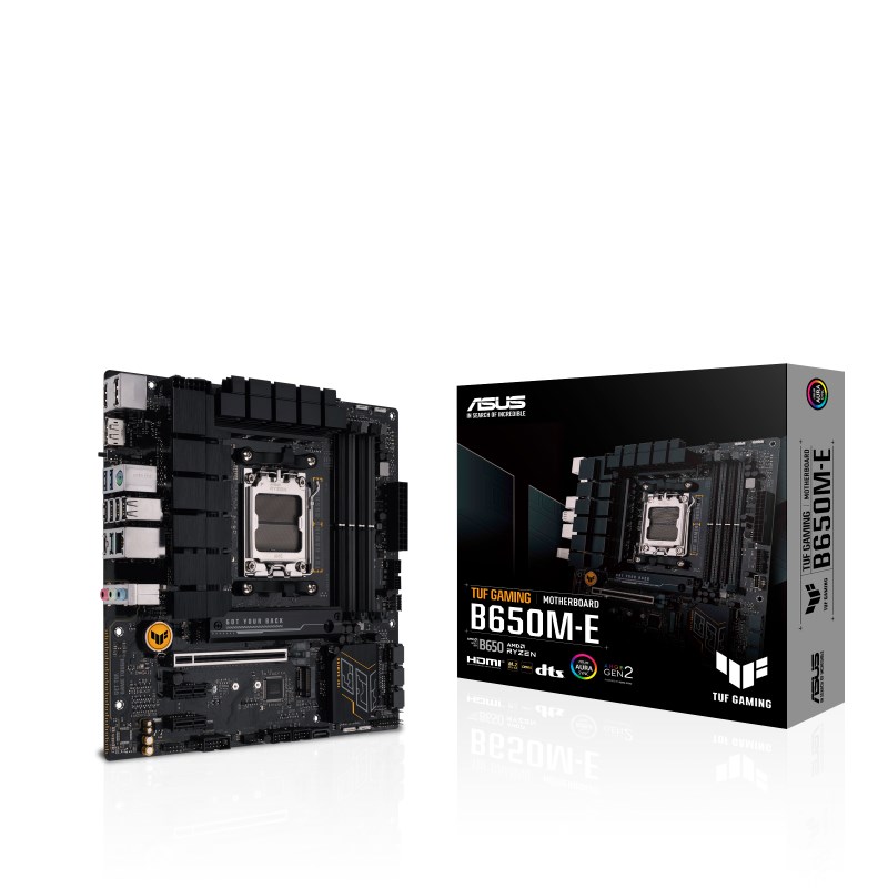 ASUS MB Sc AM5 TUF GAMING B650M-E,  AMD B650,  4xDDR5,  2xDP,  1xHDMI,  mATX0 