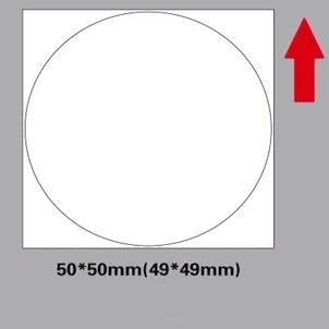 Niimbot štítky R 50x50mm 150ks Round pro B21,  B21S,  B3S,  B10 