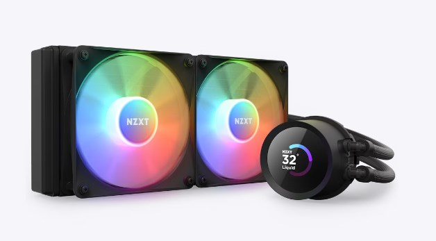 NZXT vodní chladič Kraken 240 RGB / 2x120mm fan / LCD disp. / 6 let1 