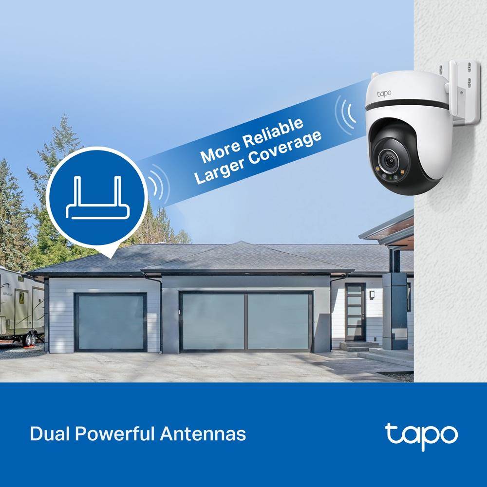 TP-Link Tapo C520WS venkovní-outdoor kamera,  (4MP,  2K QHD 1440p,  WiFi,  IR 30m,  microSD card)4 