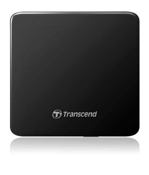 Externá DVD napaľovačka TRANSCEND slim,  USB 2.0,  čierna (+CyberLink Media Suite 10)1 