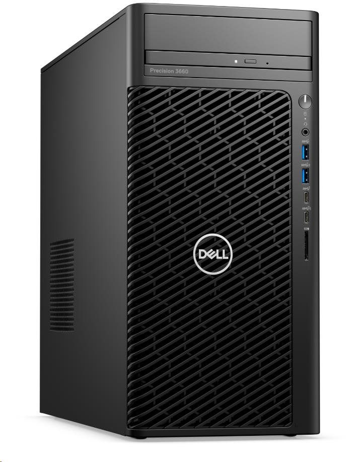 DELL PC Precision 3660 MT/ 500W/ TPM/ i7-13700/ 16GB/ 512GB SSD/ Integrated/ DVD RW/ vPro/ Kb/ Mouse/ W11 Pro/ 3Y PS NBD1 