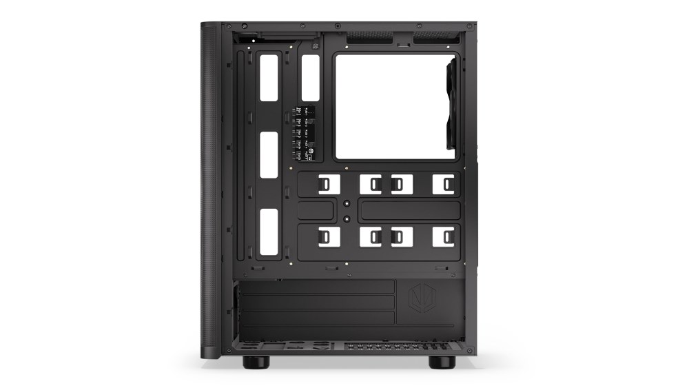 ENDORFY Case Ventum 200 ARGB,  Průhledná bočnice,  ATX,  4x120mm ARGB Fan,  černá4 