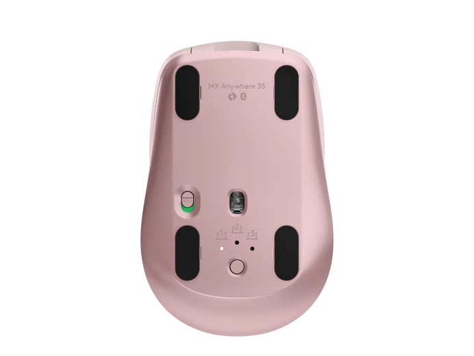 Logitech myš MX Anywhere 3S,  růžová,  EMEA3 