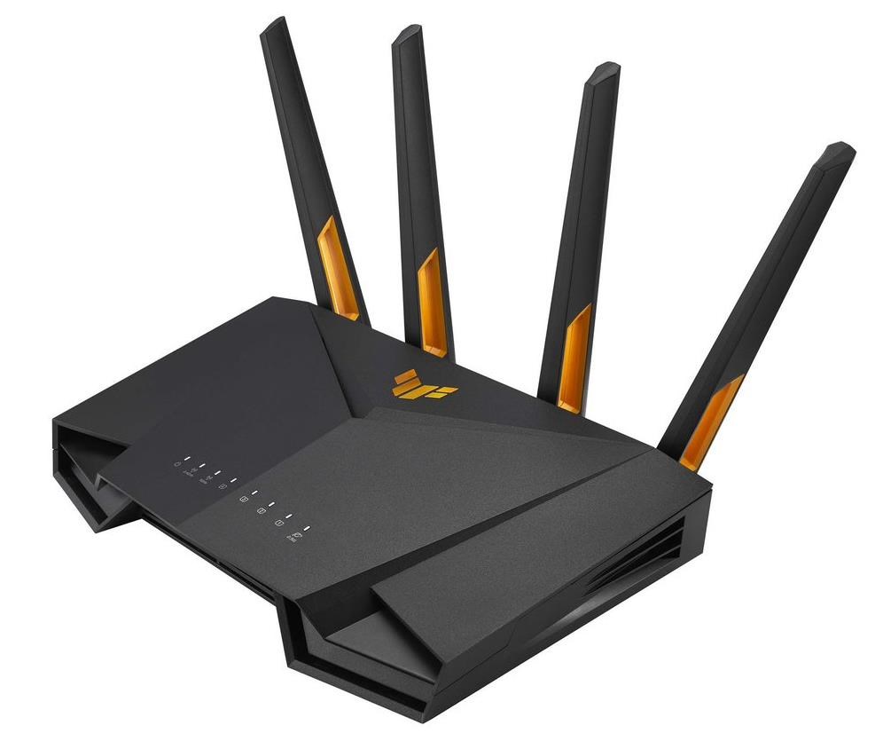 ASUS TUF-AX4200 (AX4200) WiFi 6 Extendable Gaming Router,  2.5G port,  AiMesh,  4G/ 5G Mobile Tethering3 