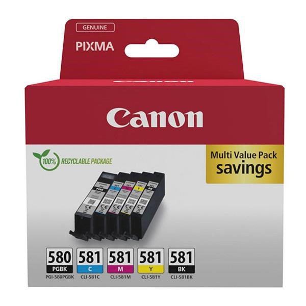 Canon PGI-580/ CLI-581 PGBK/ C/ M/ Y/ BK MULTI SEC