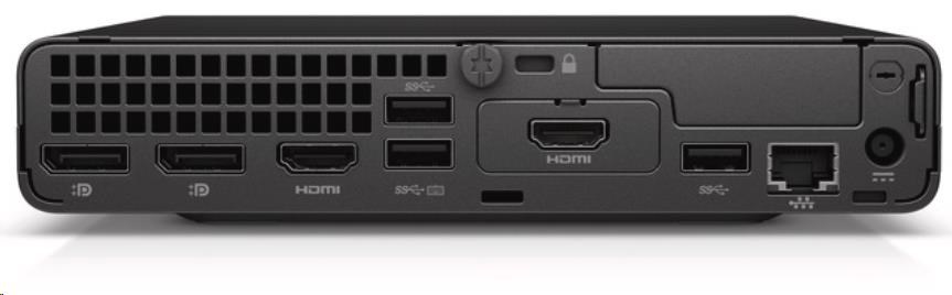 HP PC Pro Mini 400G9 i7-13700T, 16GB, 512GB, Intel HD 2xDP+HDMI+USB-C, WiFi 6+BT, usb kl.myš, rámeček2, 5, 90W, Win11Pro, 3yonsite3 