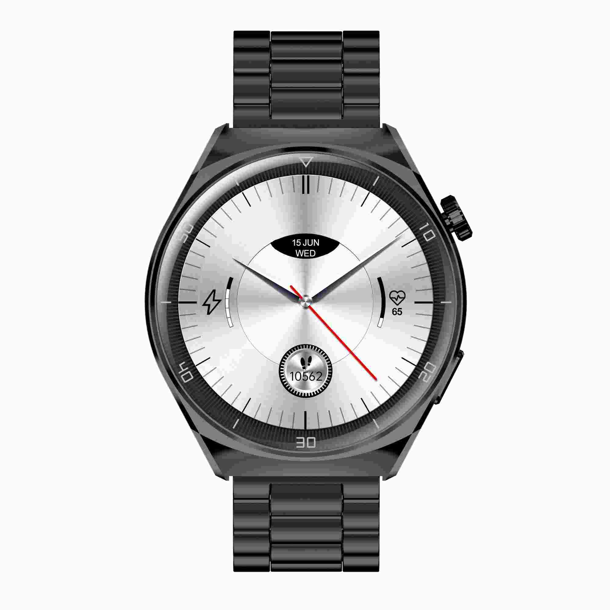 Garett Smartwatch V12 Black steel0 