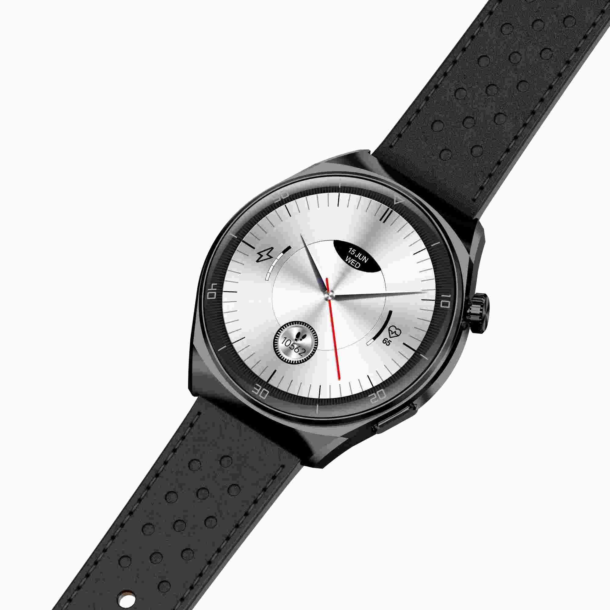 Garett Smartwatch V12 Black leather0 